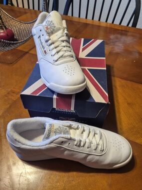 Reebok Classic White Leather Men’s Sneakers